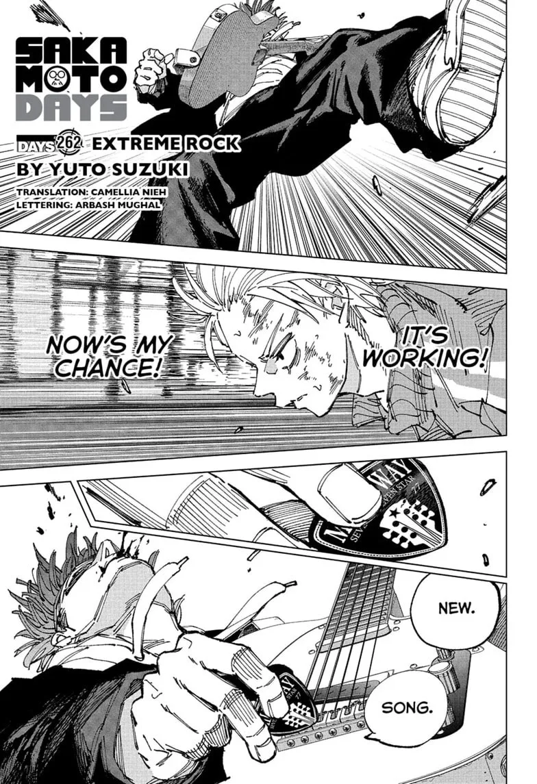 Sakamoto Days Manga Online, chapter 262, page 1