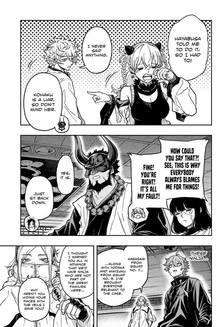 Shinobi Undercover Manga, chapter 84, page 9