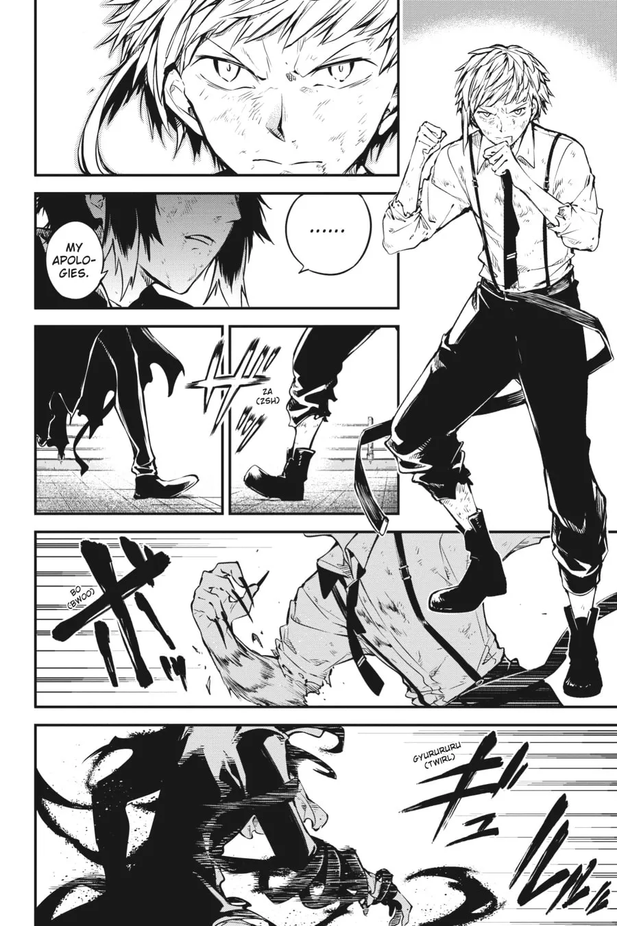 Bungo Stray Dogs, chapter 87, page 4