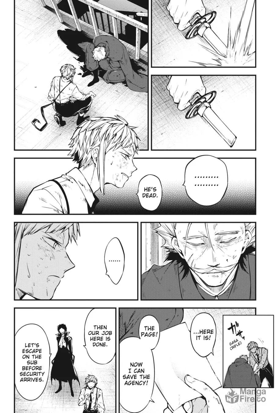 Bungo Stray Dogs, chapter 87, page 12