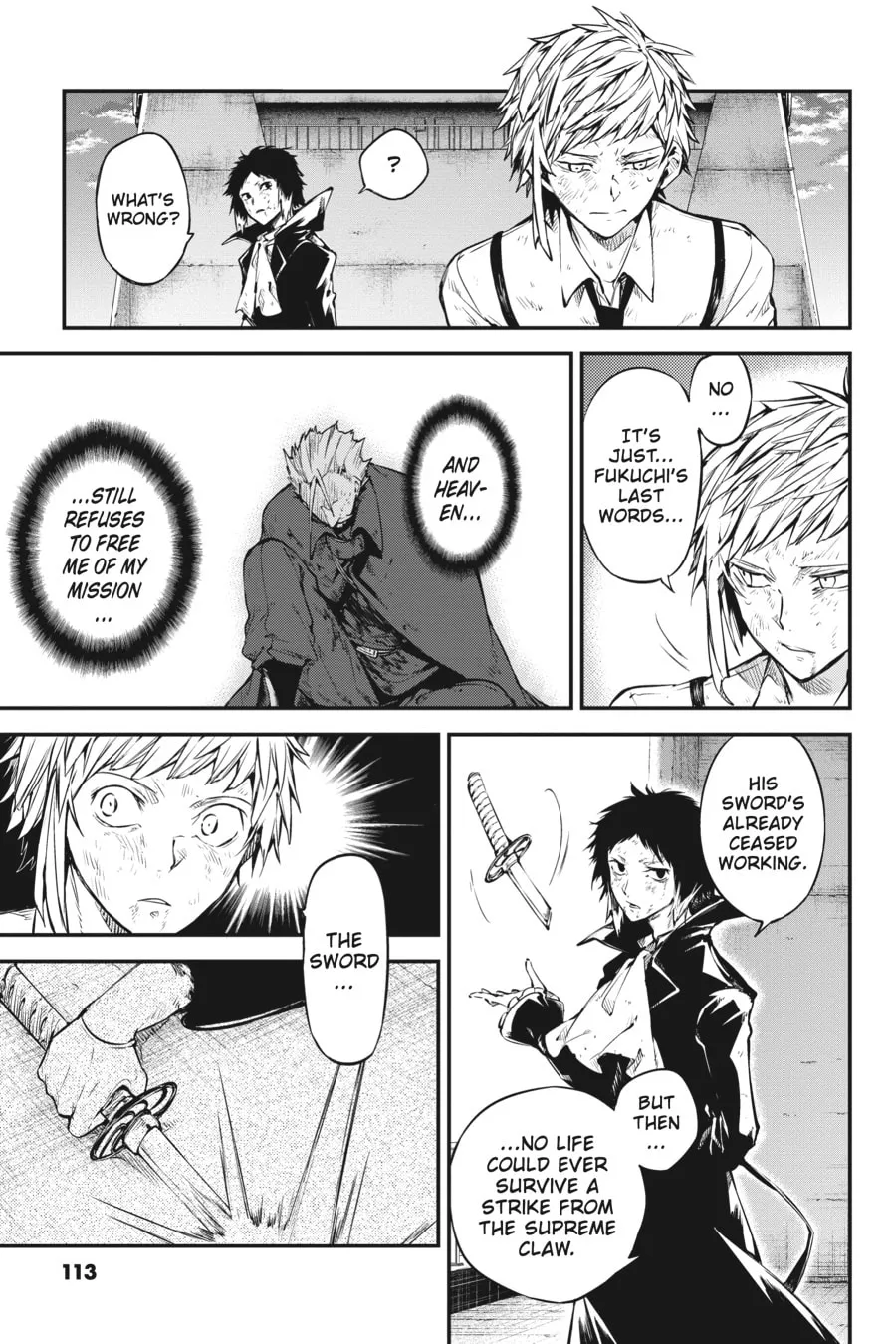 Bungo Stray Dogs, chapter 87, page 13