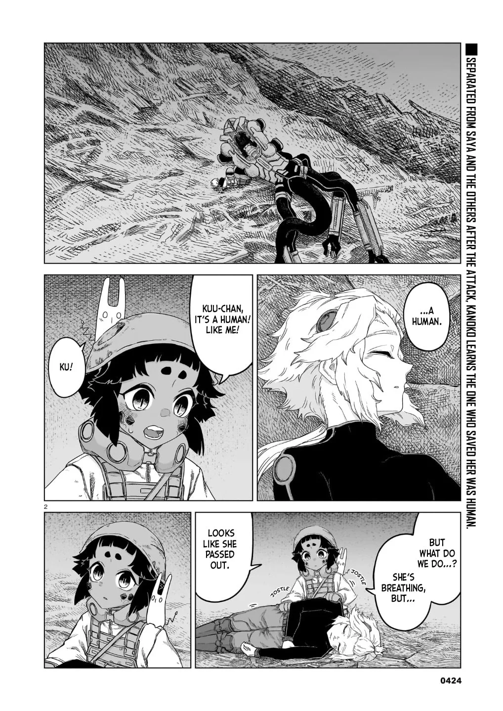 The Color of the End: Mission in the Apocalypse, chapter 43, page 3