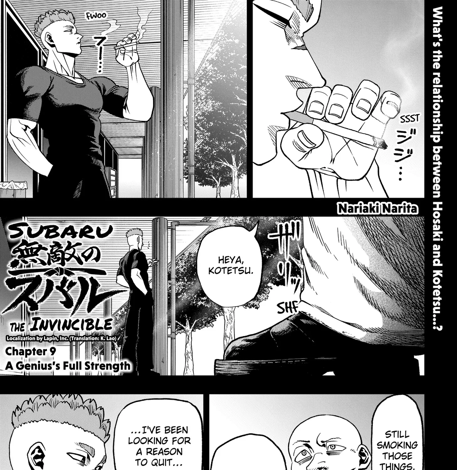 Subaru the Invincible, chapter 9, page 1