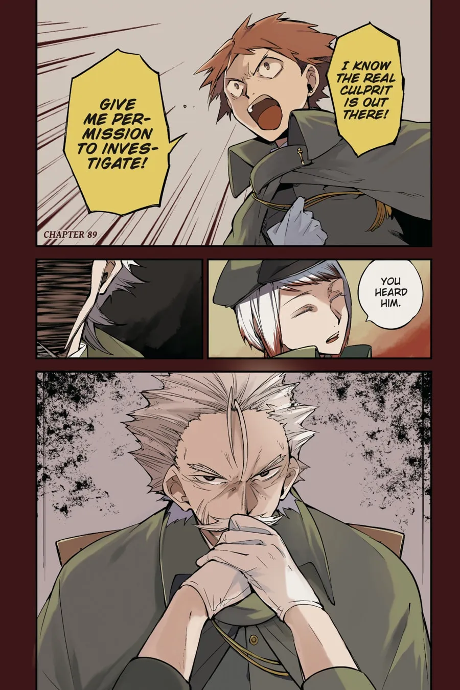 Bungo Stray Dogs, chapter 89, page 1