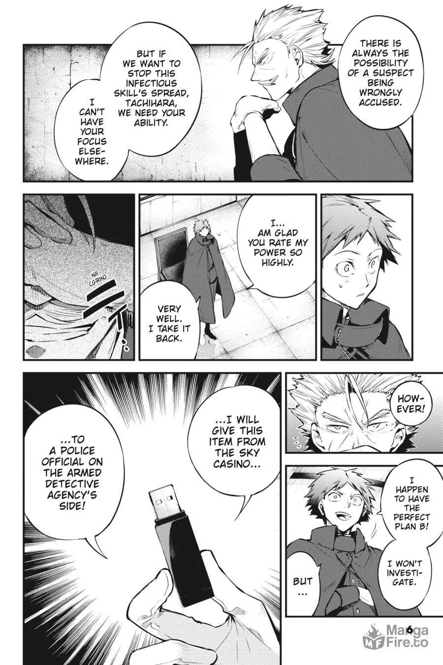 Bungo Stray Dogs, chapter 89, page 5