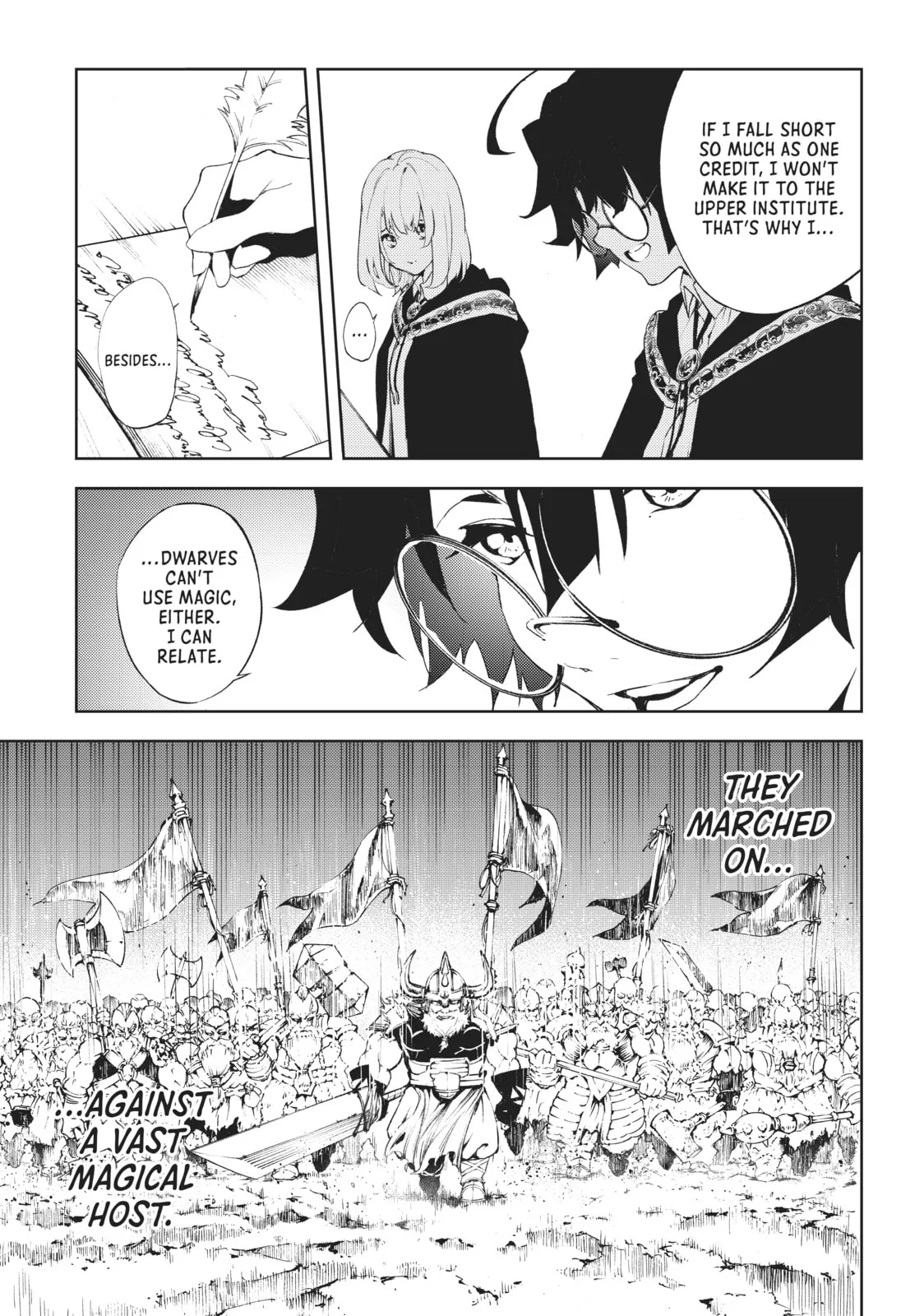 Wistoria: Wand and Sword, chapter 2, page 6