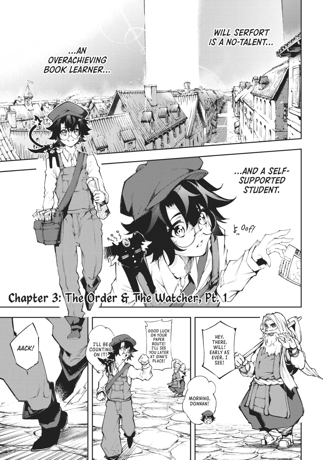 Wistoria: Wand and Sword, chapter 3, page 1