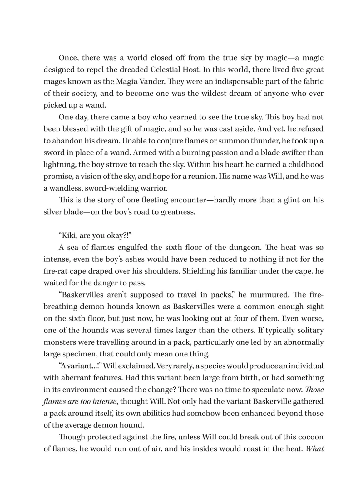 Wistoria: Wand and Sword, chapter 8, page 40