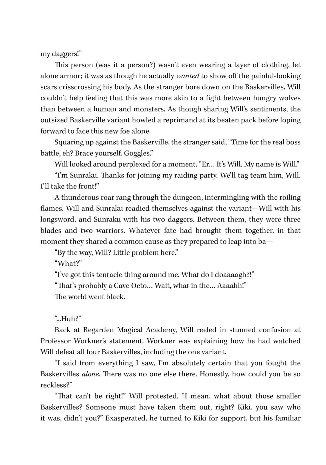 Wistoria: Wand and Sword, chapter 8.5, page 4