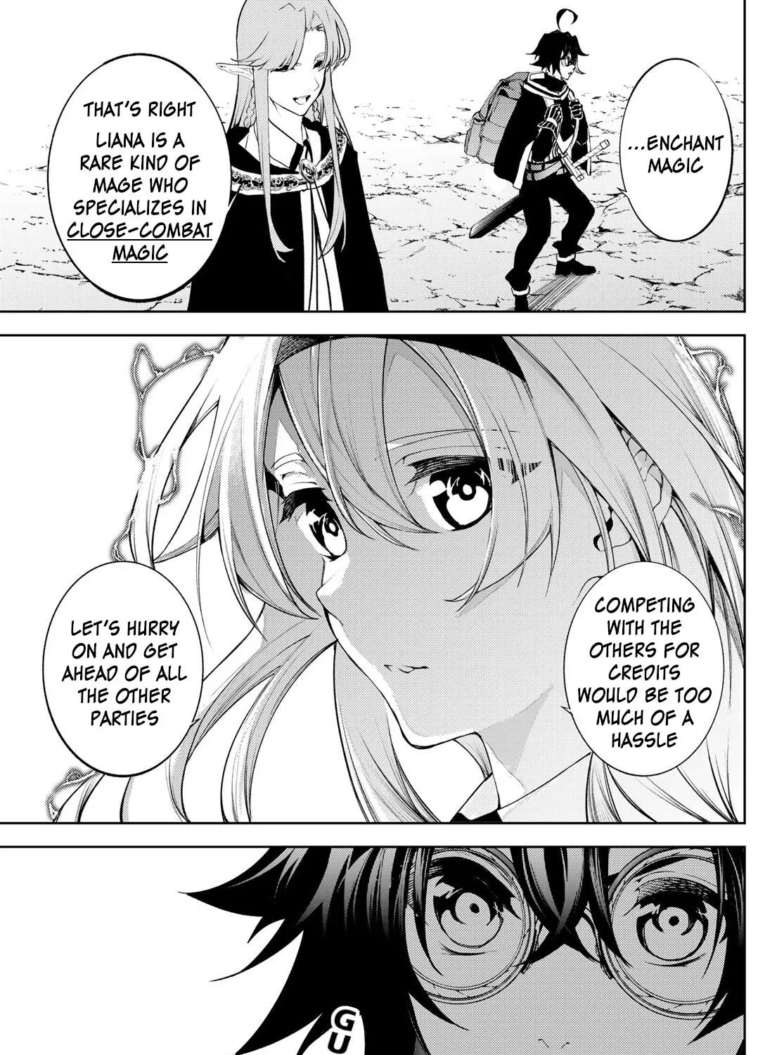 Wistoria: Wand and Sword, chapter 12, page 73