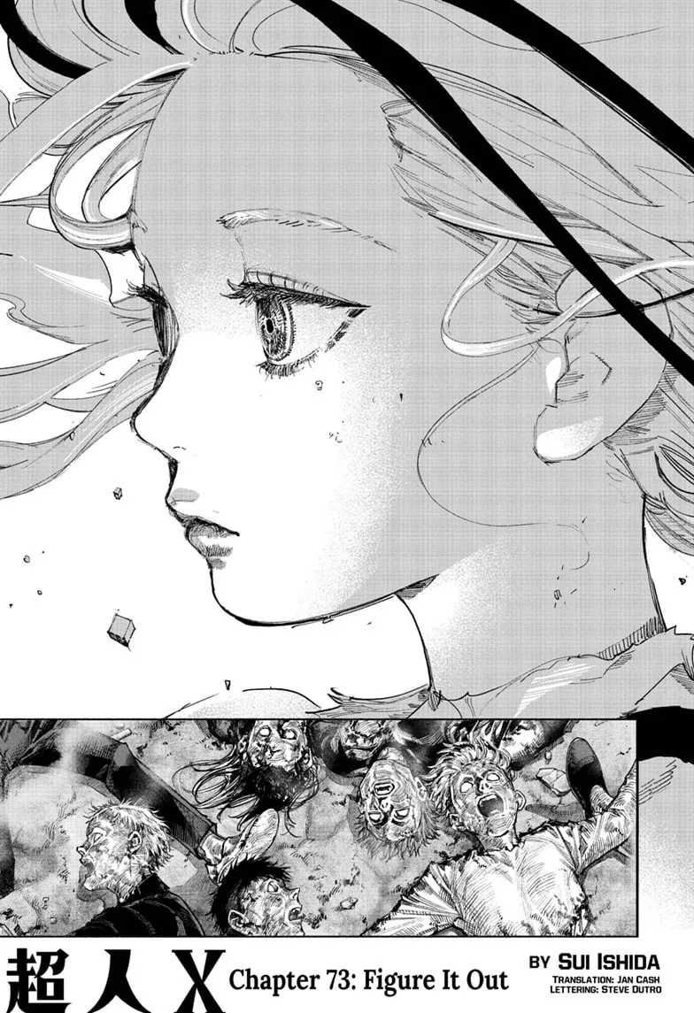 Choujin X, chapter 73, page 1