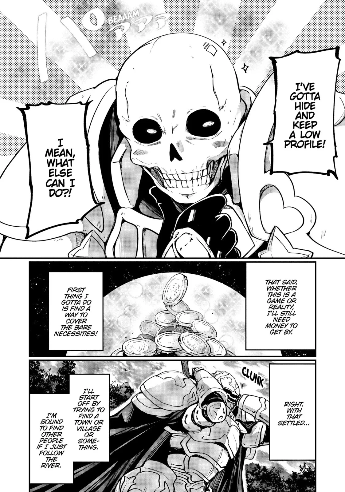 Skeleton Knight in Another World, chapter 1, page 17