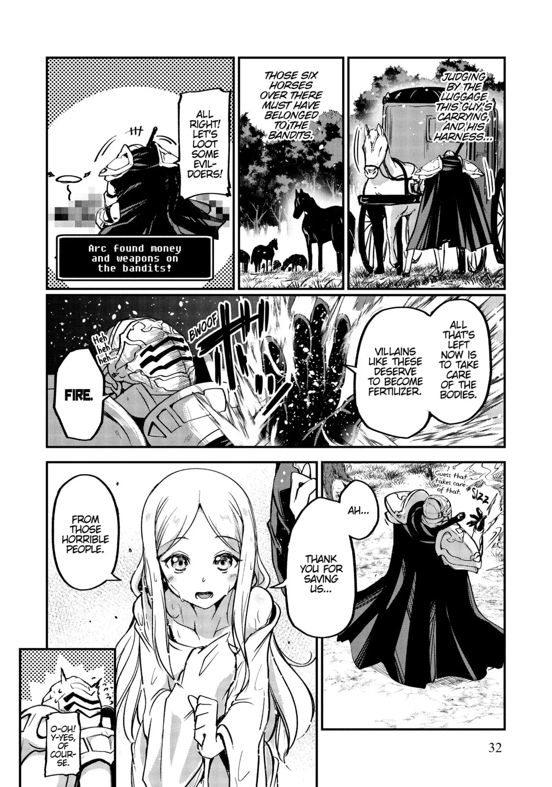 Skeleton Knight in Another World, chapter 1, page 28