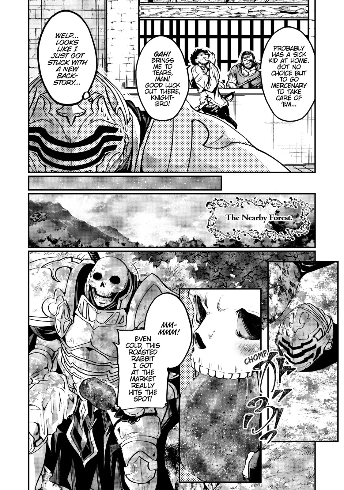 Skeleton Knight in Another World, chapter 2, page 7