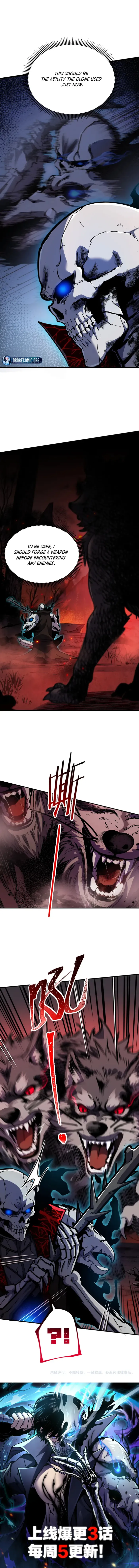 Becoming Necromancer God Through a Skeleton Clone, chapter 1, page 17