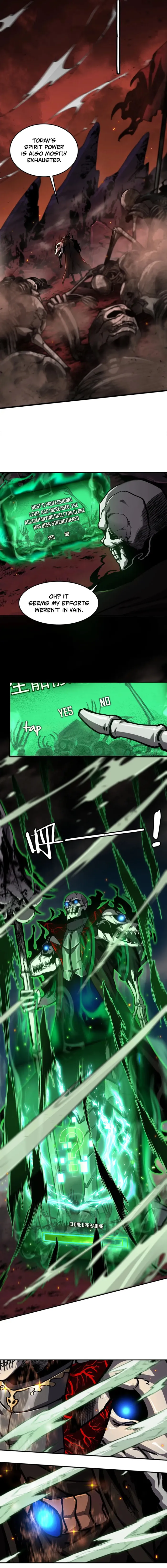 Becoming Necromancer God Through a Skeleton Clone, chapter 4, page 3
