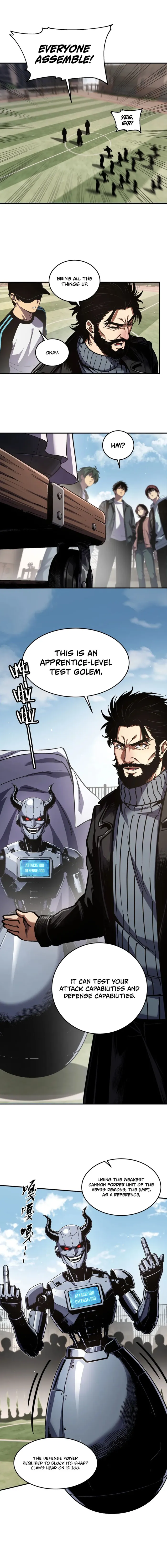 Becoming Necromancer God Through a Skeleton Clone, chapter 4, page 6