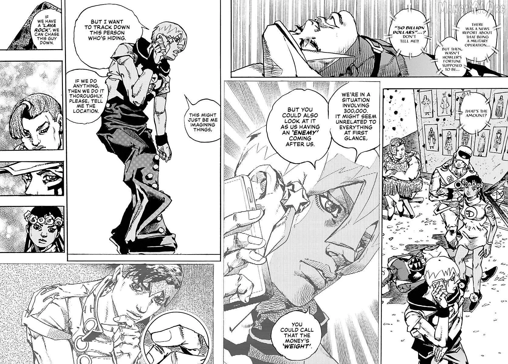 JoJo Bizarre Adventure Part 9: The JoJoLands, chapter 34, page 30