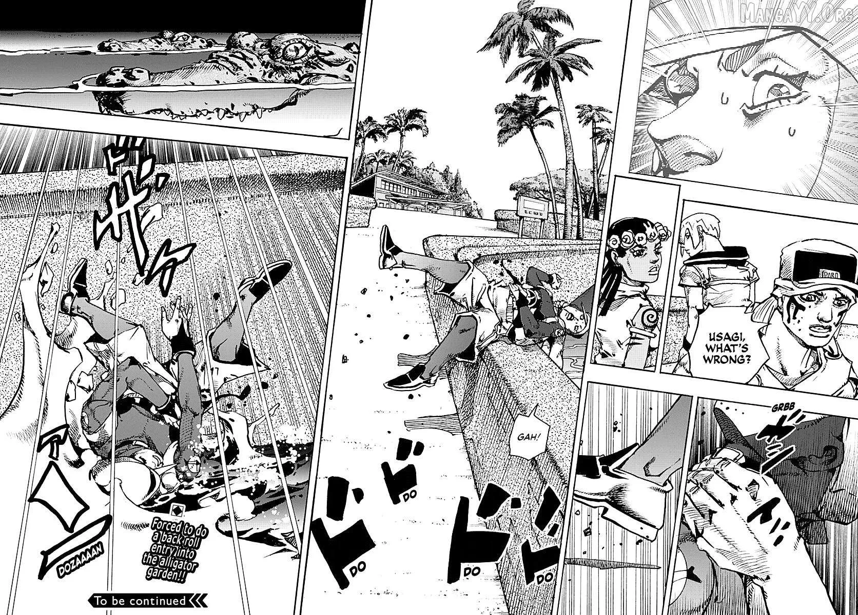 JoJo Bizarre Adventure Part 9: The JoJoLands, chapter 34, page 35