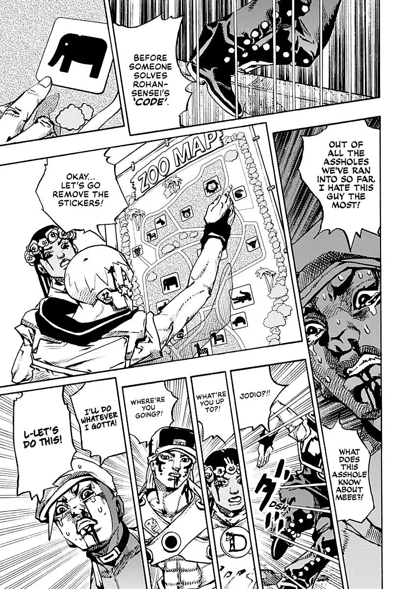 JoJo Bizarre Adventure Part 9: The JoJoLands, chapter 36, page 28