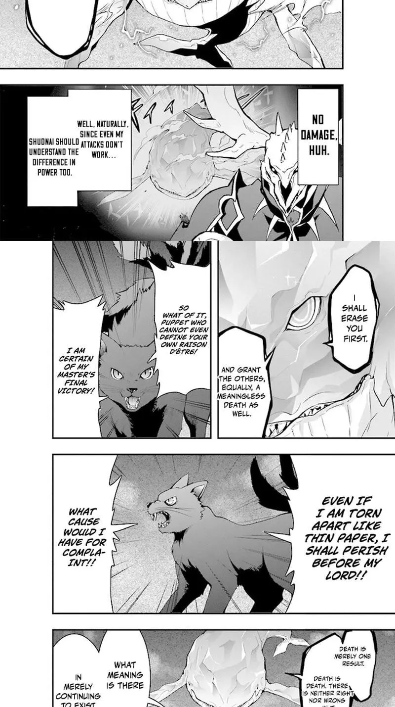 Sono Bouken-sha, Toriatsukai chuui. ~Shoutai wa Muteki no Geboku-tachi o Suberu Isekai Saikyou no Madou-ou~, chapter 6, page 8