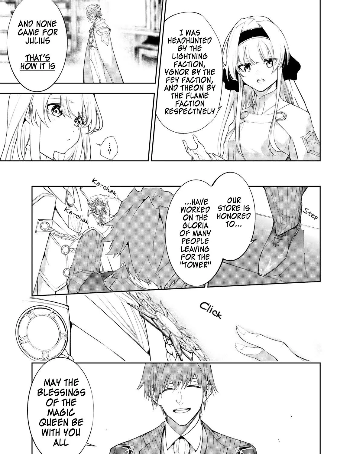 Wistoria: Wand and Sword, chapter 31, page 17