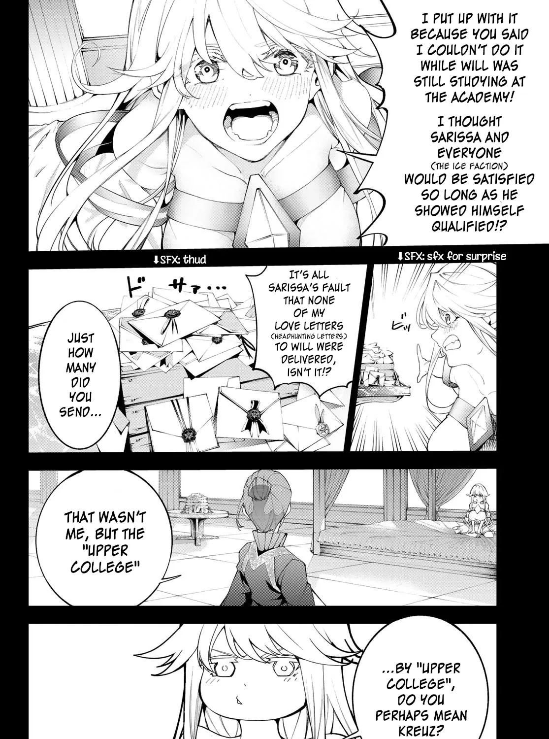 Wistoria: Wand and Sword, chapter 32, page 3