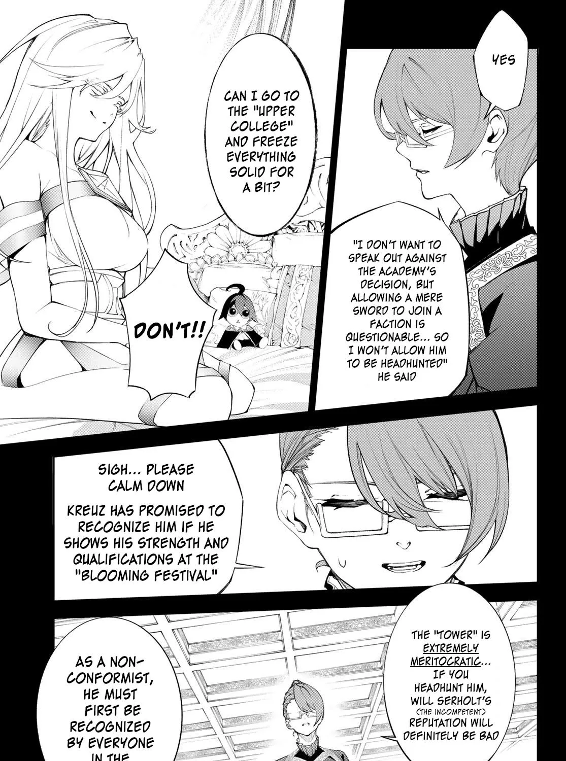 Wistoria: Wand and Sword, chapter 32, page 5