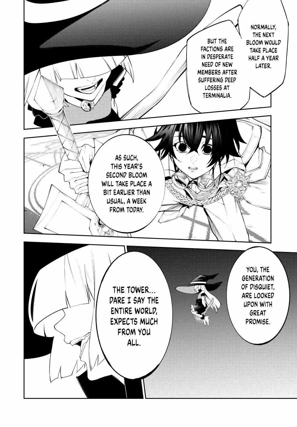 Wistoria: Wand and Sword, chapter 33, page 22