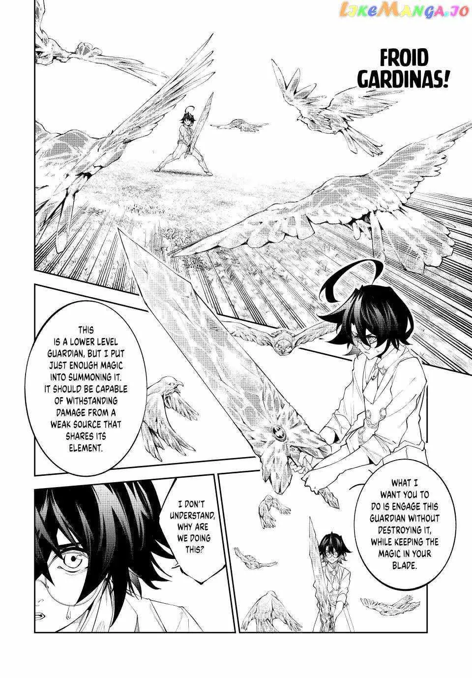 Wistoria: Wand and Sword, chapter 34, page 11