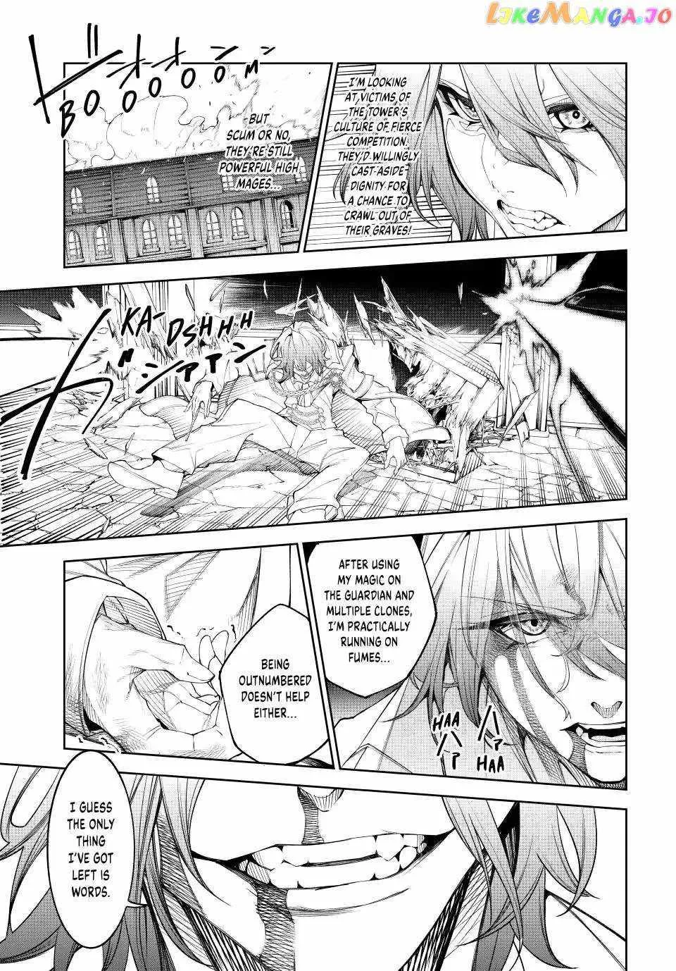 Wistoria: Wand and Sword, chapter 34, page 36