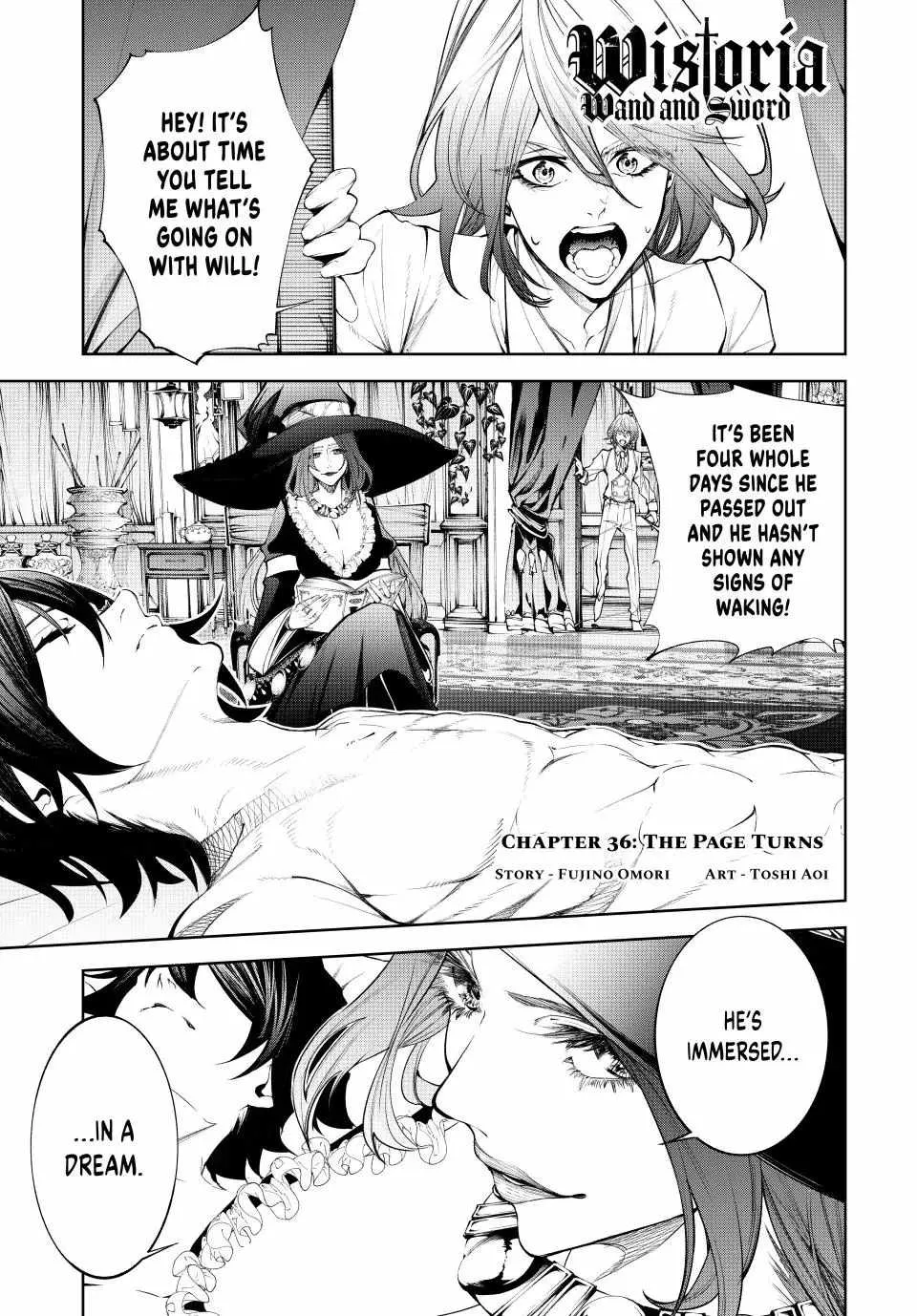 Wistoria: Wand and Sword, chapter 36, page 1