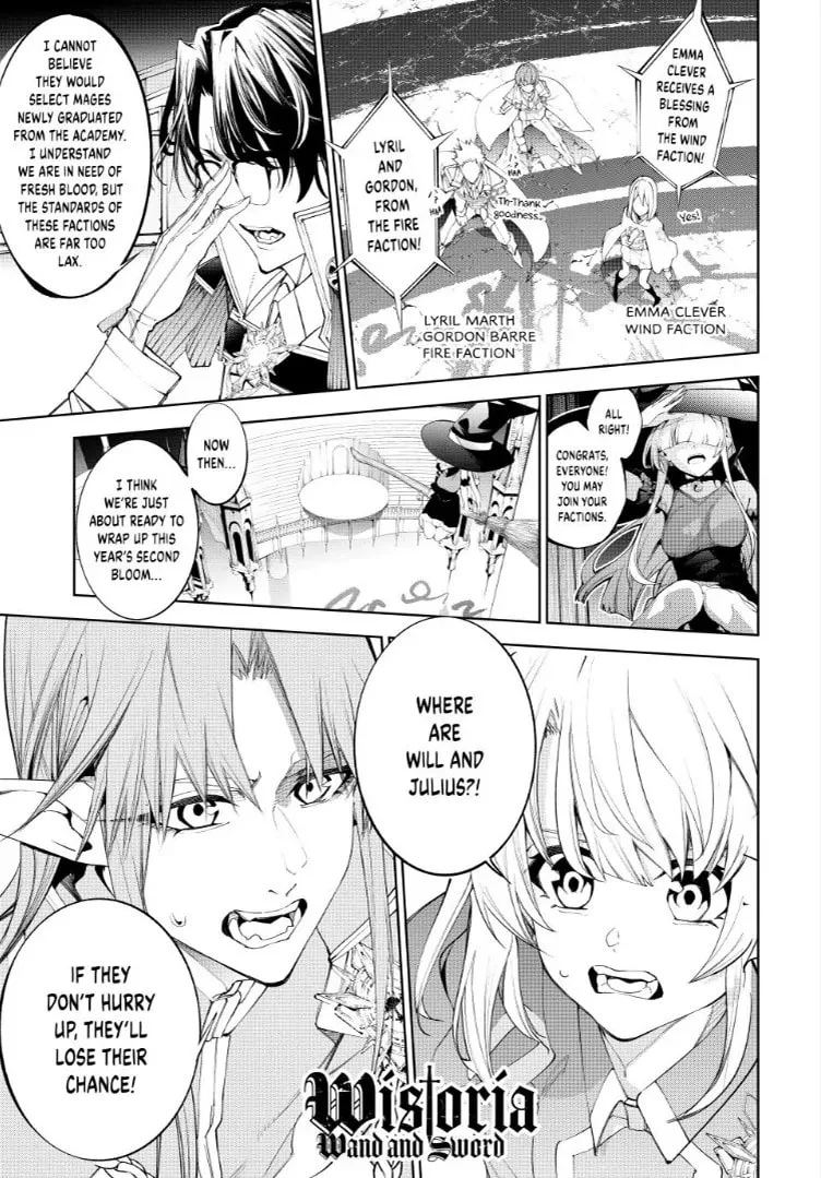 Wistoria: Wand and Sword, chapter 37, page 1
