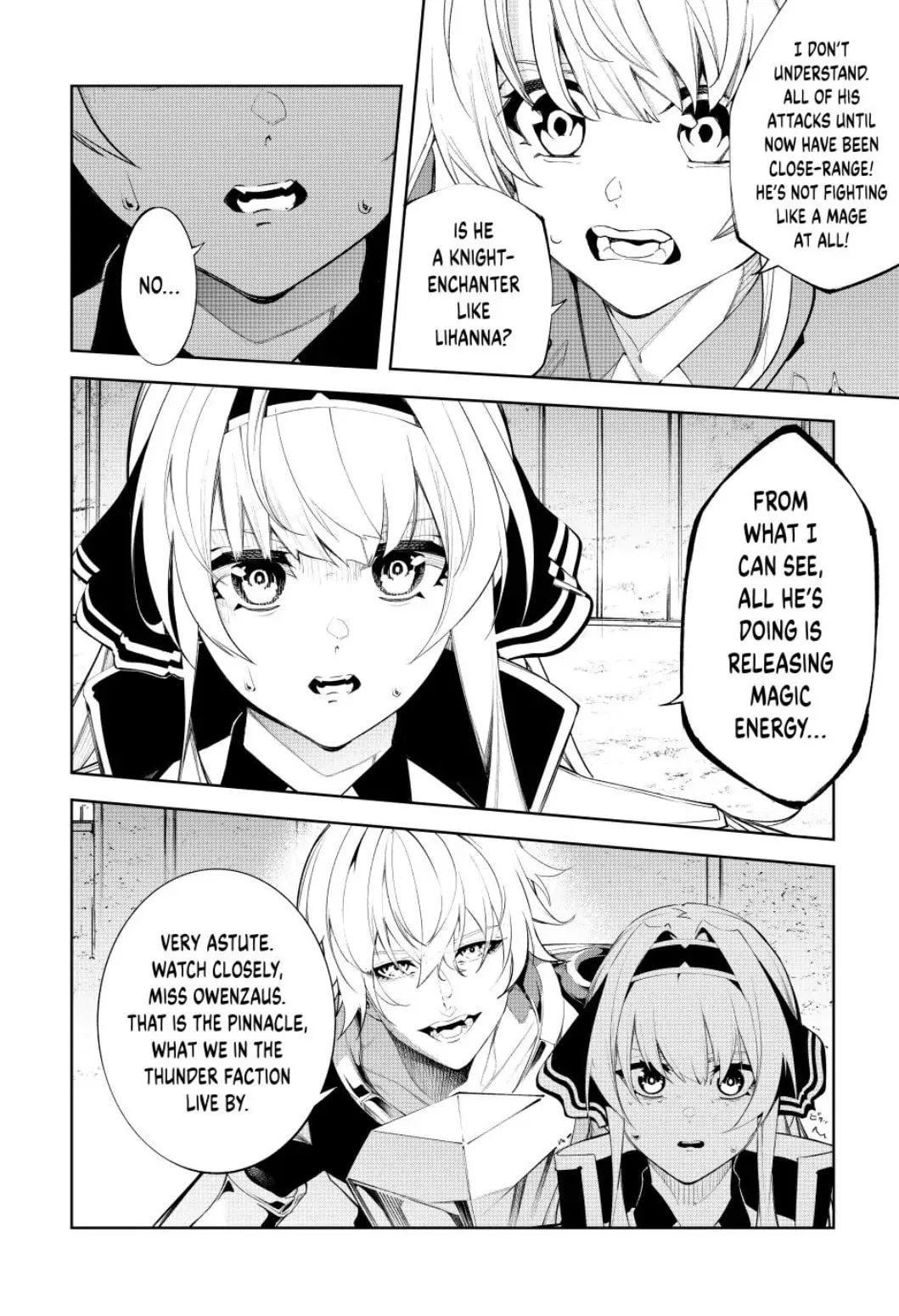 Wistoria: Wand and Sword, chapter 38, page 34