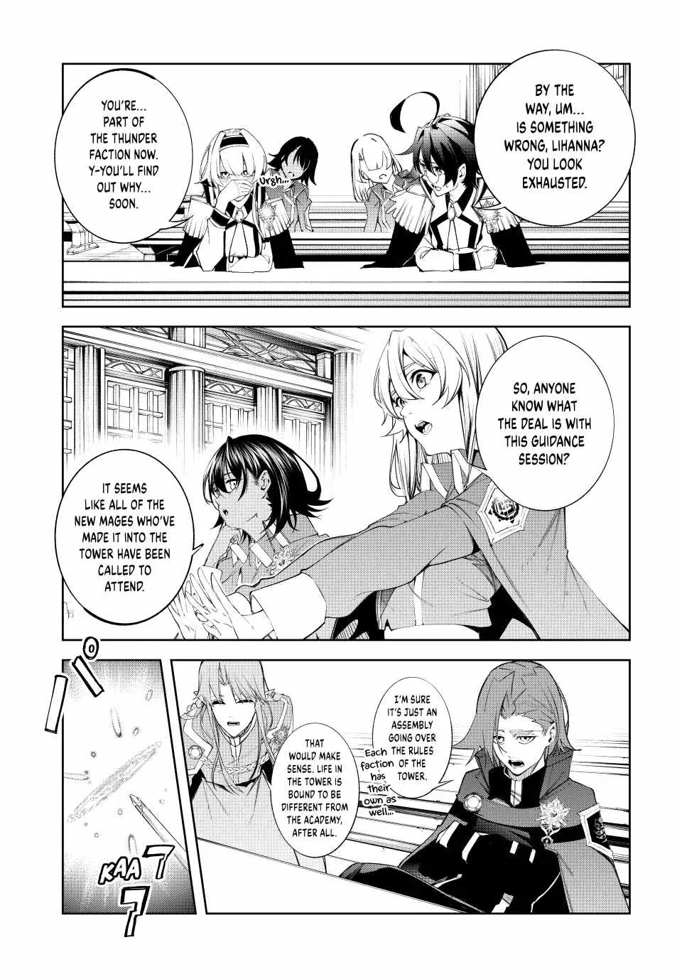 Wistoria: Wand and Sword, chapter 40, page 27