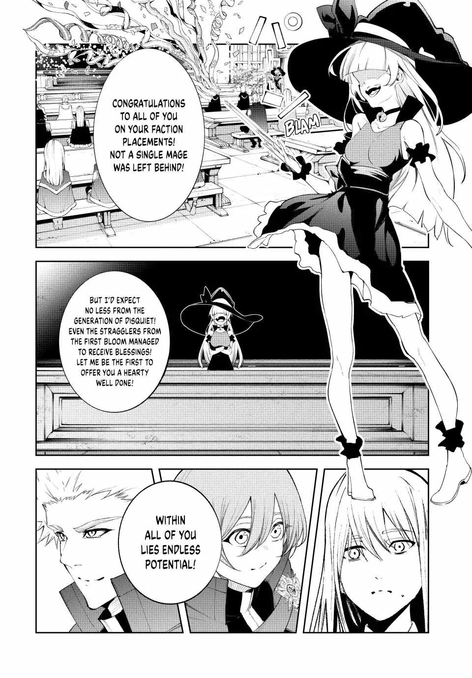 Wistoria: Wand and Sword, chapter 40, page 28