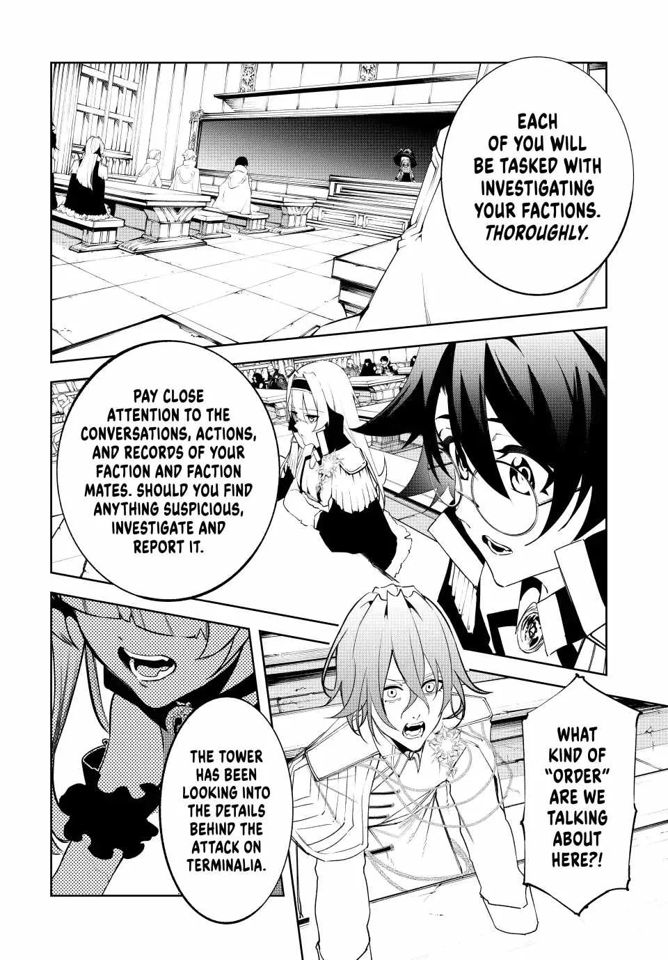 Wistoria: Wand and Sword, chapter 40, page 30
