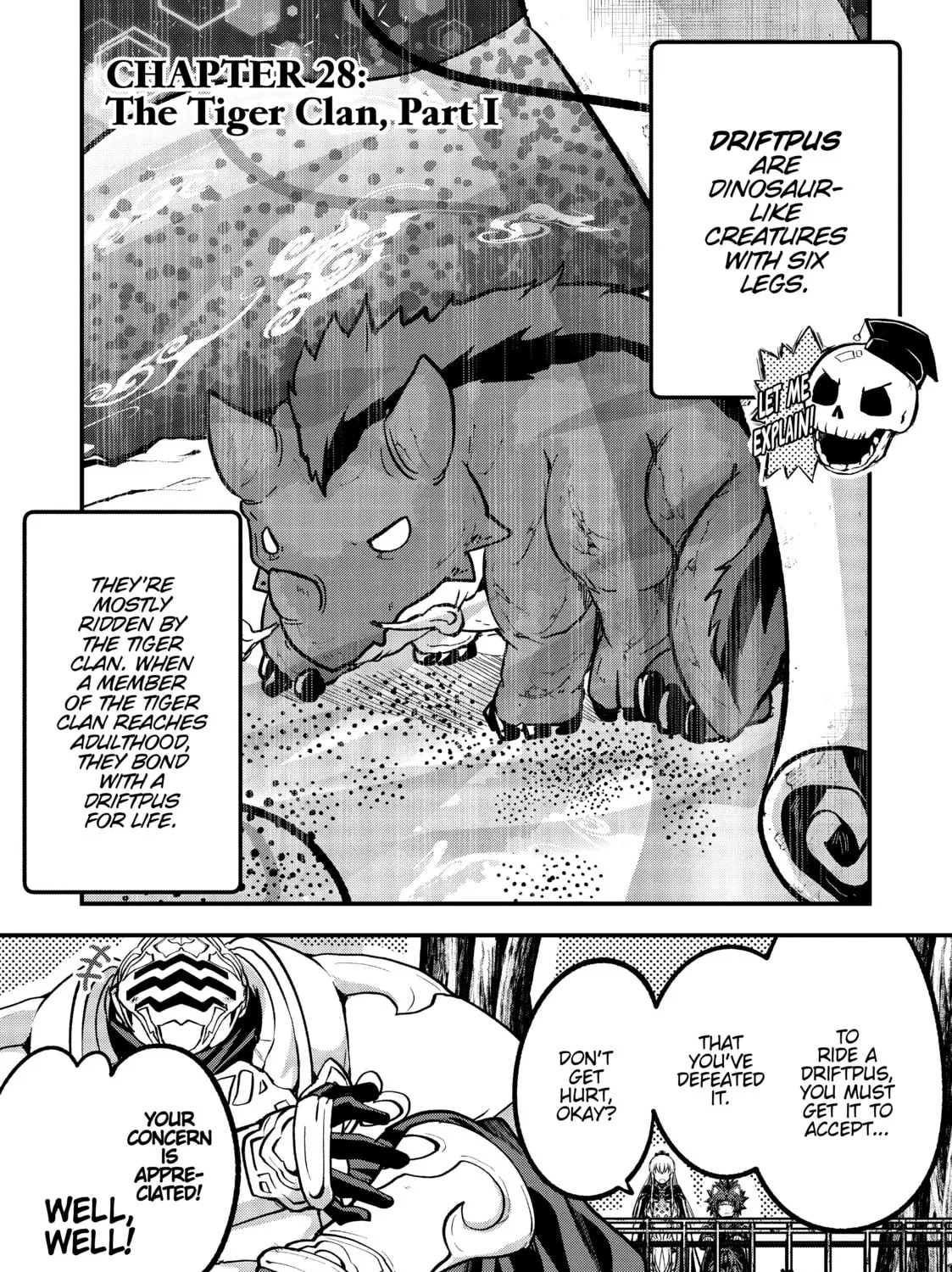 Skeleton Knight in Another World, chapter 28, page 1