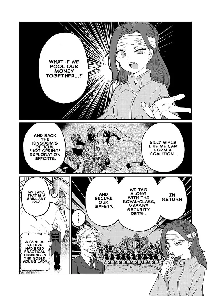 Reincarnated, I'll Make the Hot Spring Dungeon!, chapter 3, page 7