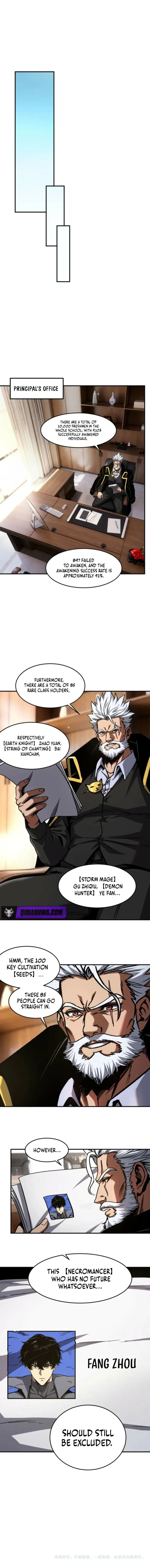 Becoming Necromancer God Through a Skeleton Clone, chapter 5, page 7