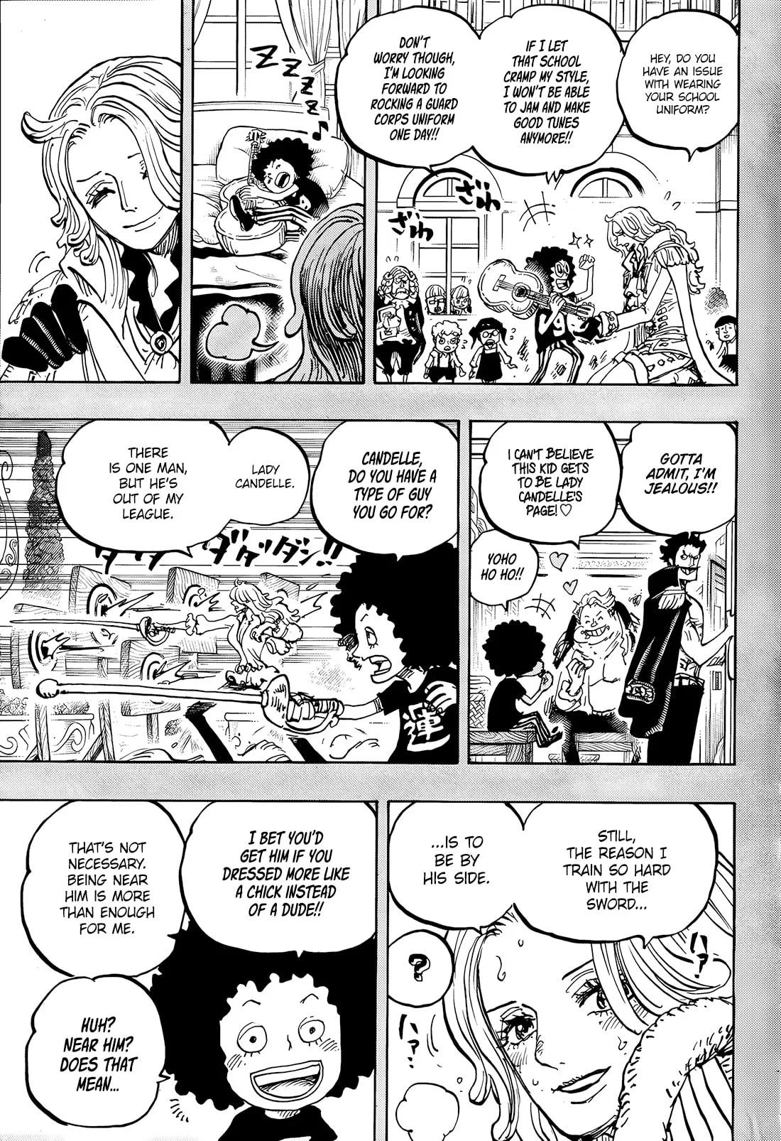 One Piece Manga, chapter 1185, page 3