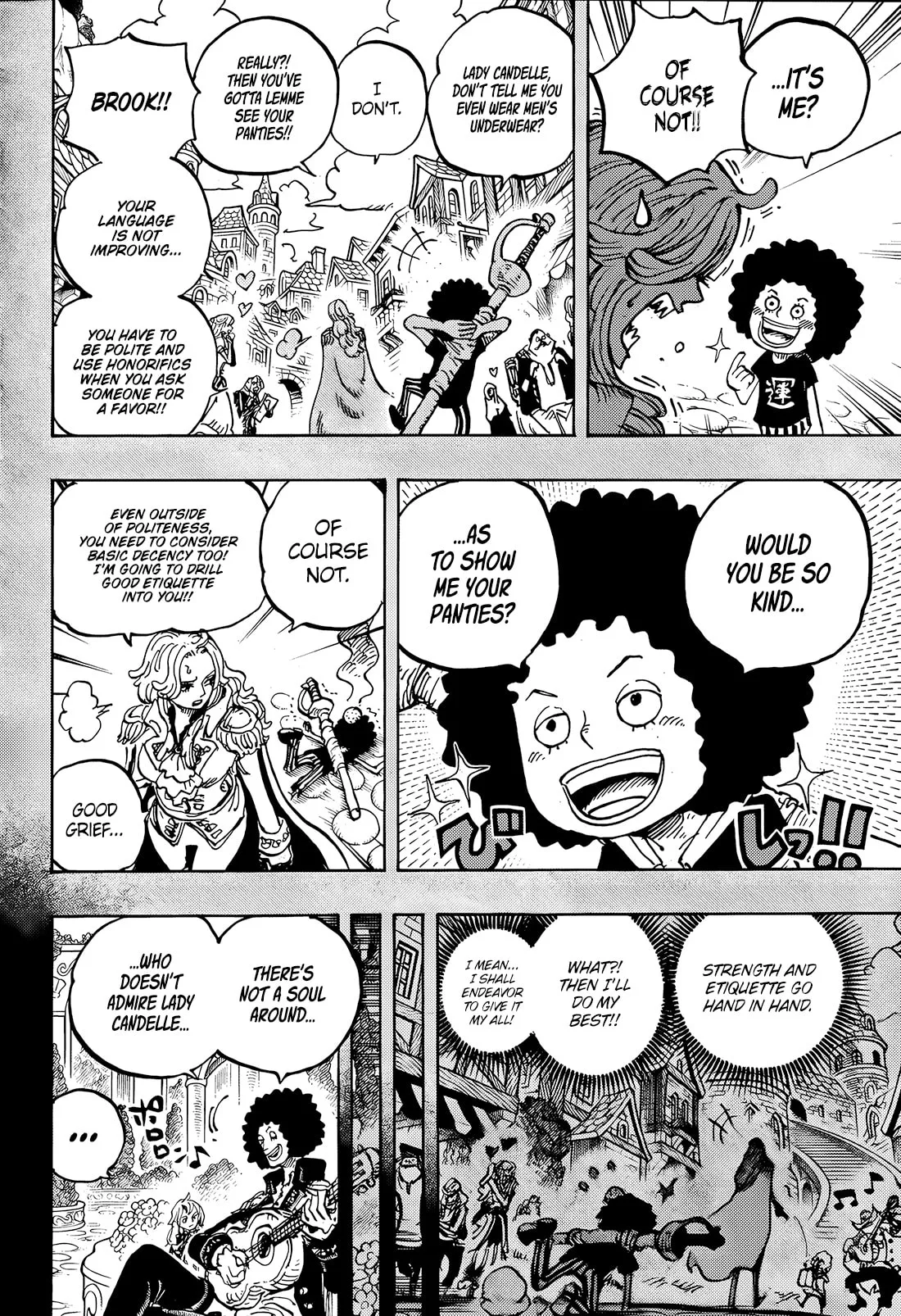 One Piece Manga, chapter 1185, page 4