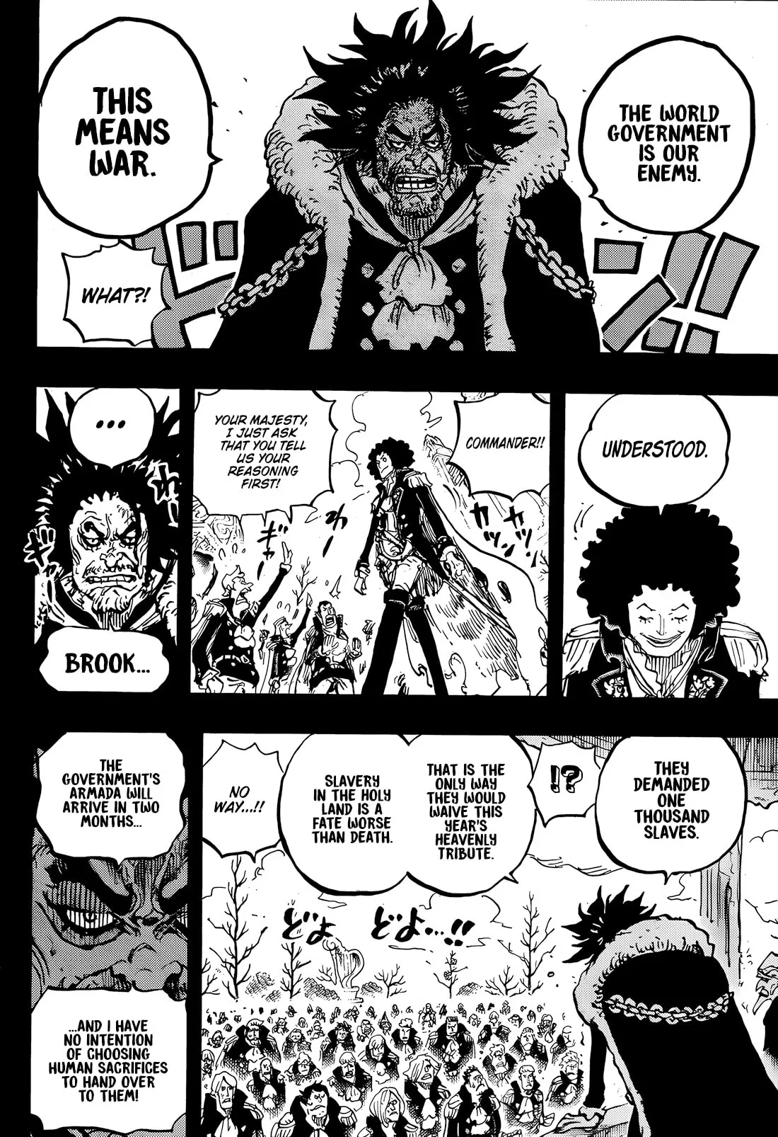 One Piece Manga, chapter 1185, page 12