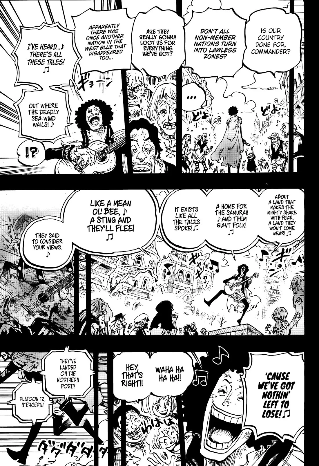 One Piece Manga, chapter 1185, page 13