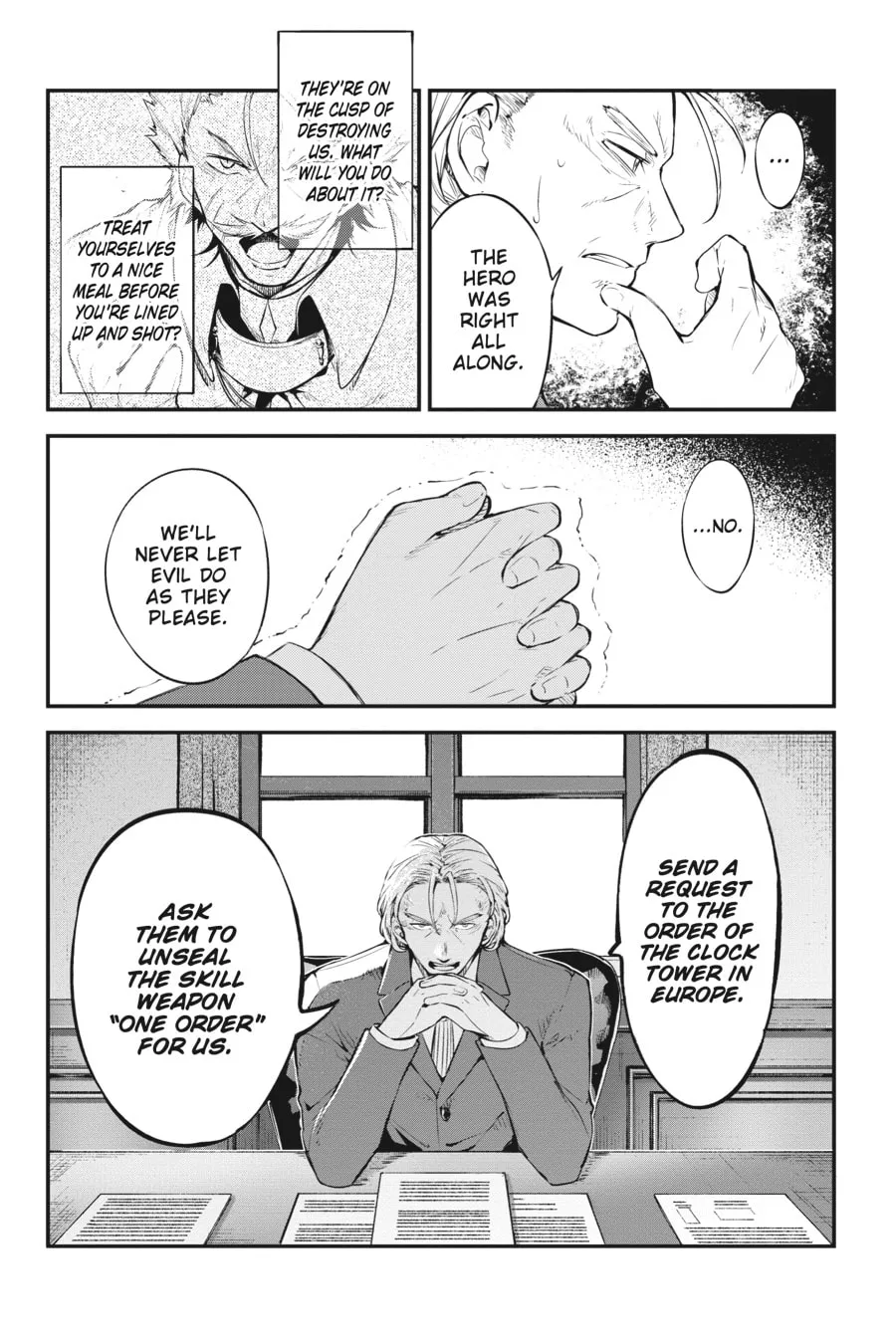 Bungo Stray Dogs, chapter 91, page 28