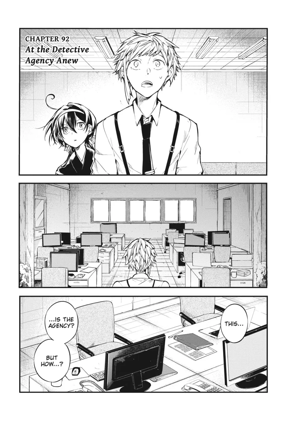 Bungo Stray Dogs, chapter 92, page 1