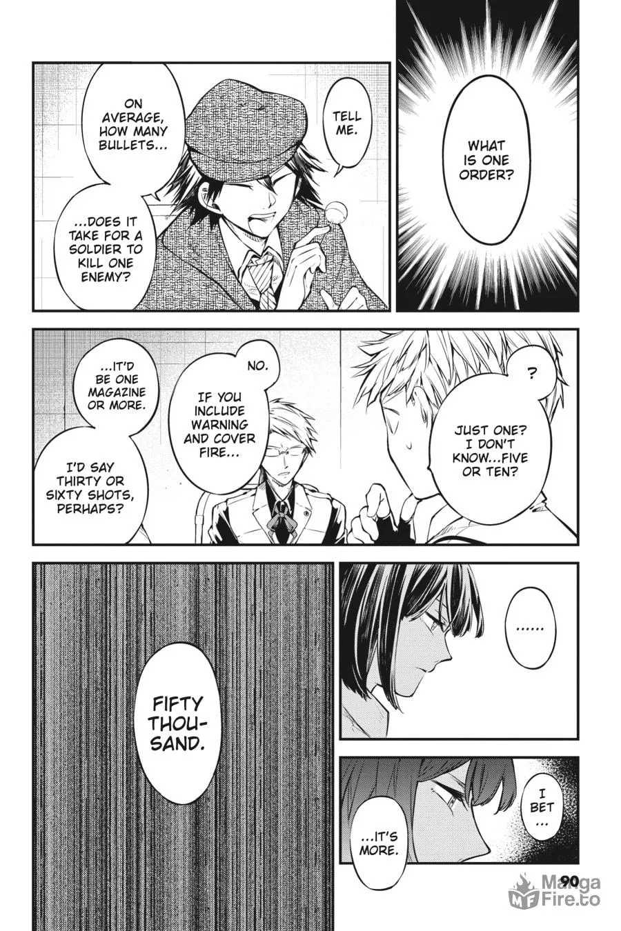 Bungo Stray Dogs, chapter 92, page 20