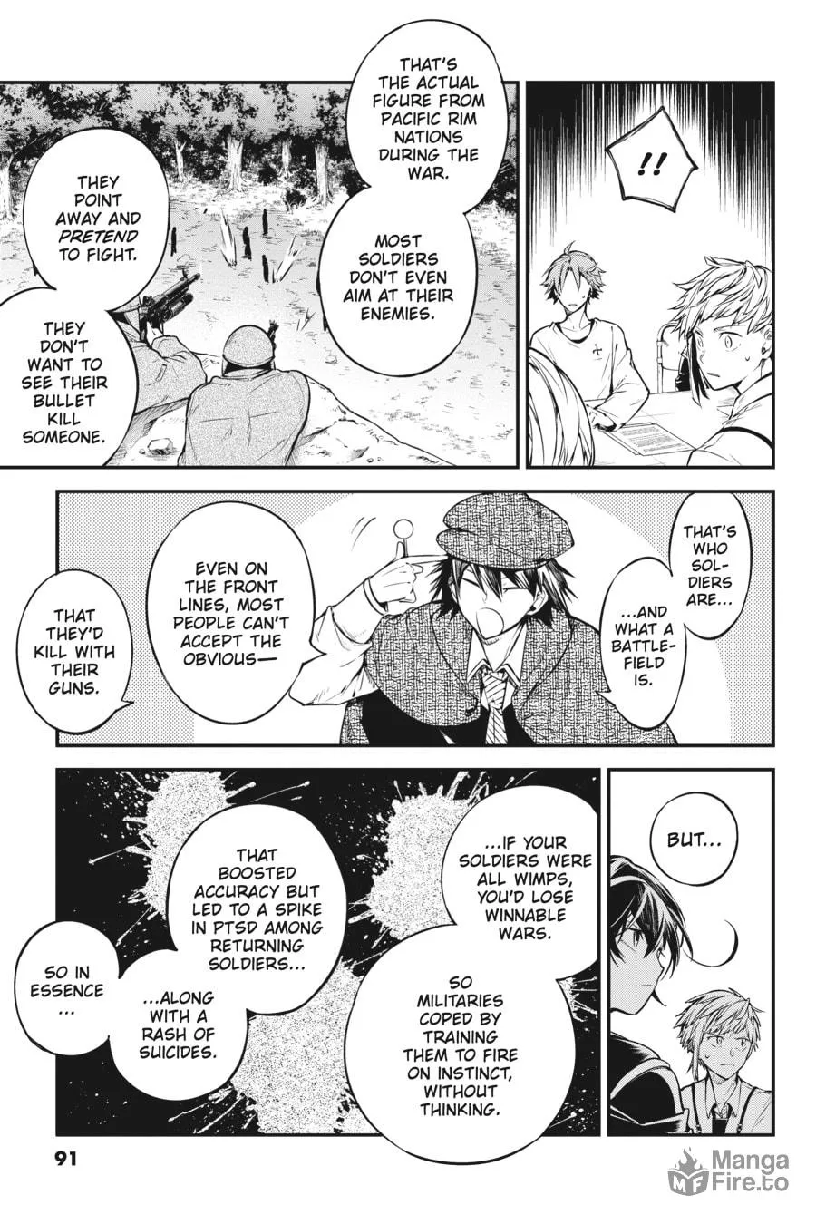 Bungo Stray Dogs, chapter 92, page 21