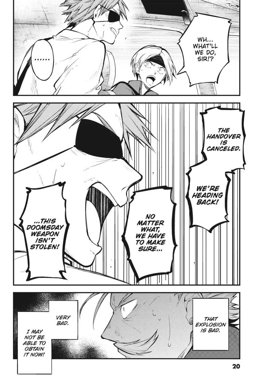 Bungo Stray Dogs, chapter 95, page 19