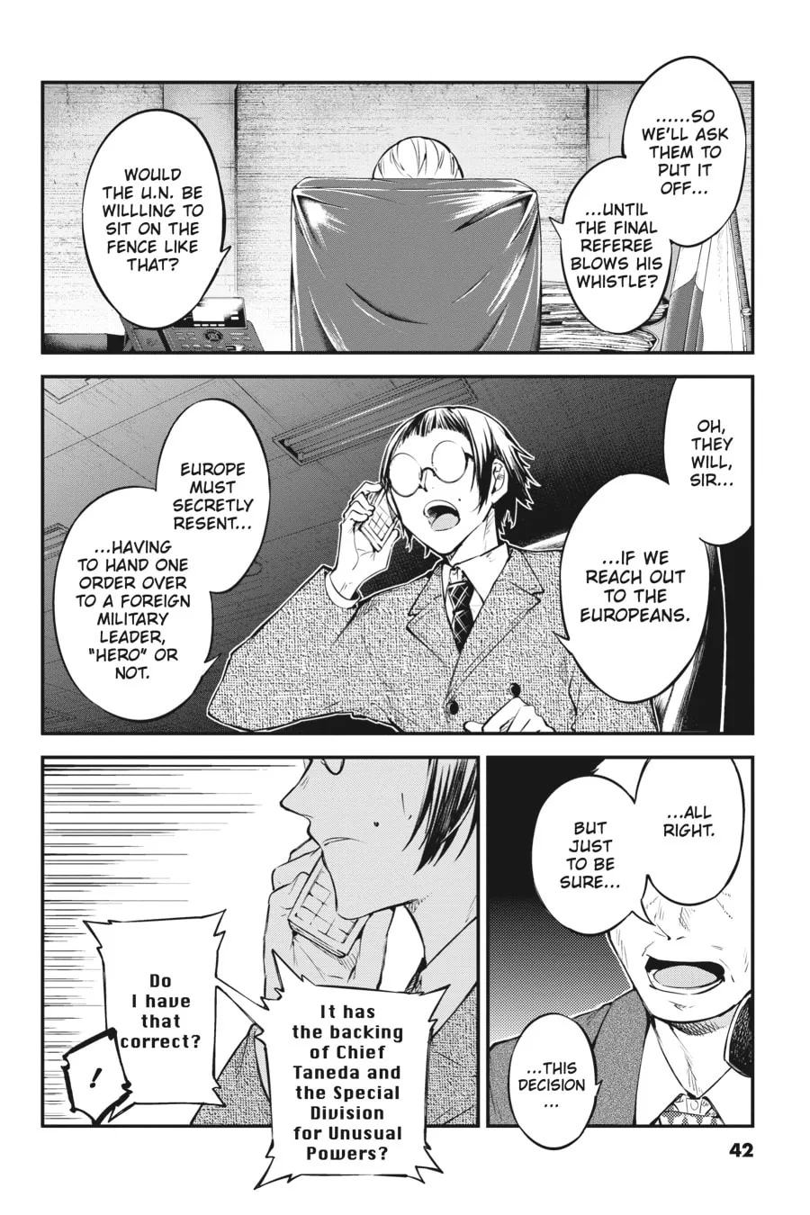 Bungo Stray Dogs, chapter 96, page 8